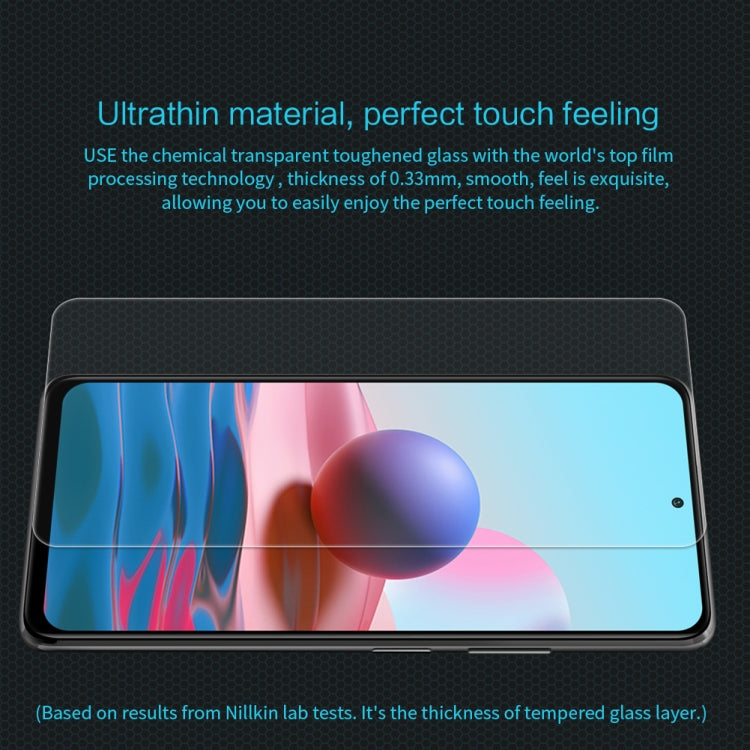 For Xiaomi Redmi Note 10 Pro/10 Pro Max NILLKIN H Explosion-proof Tempered Glass Film -  by NILLKIN | Online Shopping South Africa | PMC Jewellery