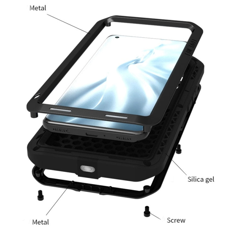 For Xiaomi Mi 11 LOVE MEI Metal Shockproof Waterproof Dustproof Protective Case without Glass(White) - free shipping - PMC TechLife - Order now!