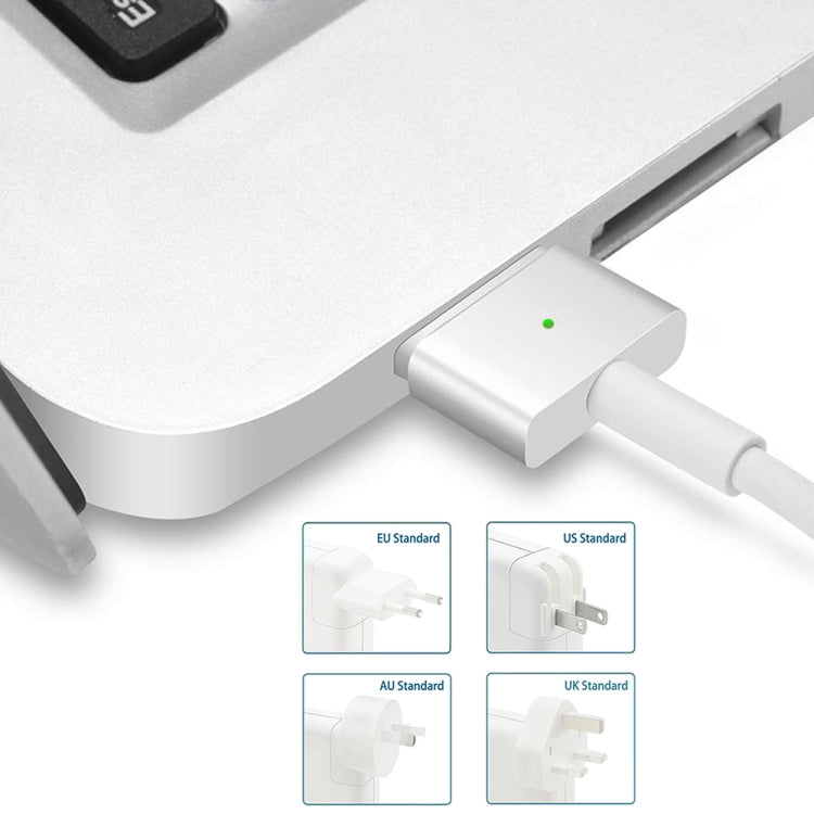 A1436 45W 14.85V 3.05A 5 Pin MagSafe 2 Power Adapter for MacBook, Cable Length: 1.6m, EU Plug - free shipping - PMC TechLife - Order now!