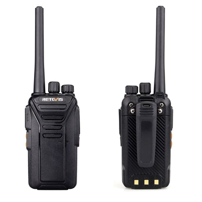 RETEVIS RT27 2W US Frequency 462.5500MHz-467.7125MHz 22CHS FRS Two Way Radio Handheld Walkie Talkie, US Plug(Black) - Handheld Walkie Talkie by RETEVIS | Online Shopping South Africa | PMC Jewellery | Buy Now Pay Later Mobicred