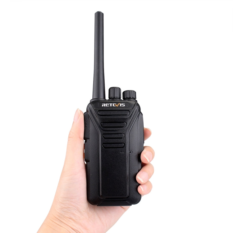 RETEVIS RT27 2W US Frequency 462.5500MHz-467.7125MHz 22CHS FRS Two Way Radio Handheld Walkie Talkie, US Plug(Black) - Handheld Walkie Talkie by RETEVIS | Online Shopping South Africa | PMC Jewellery | Buy Now Pay Later Mobicred