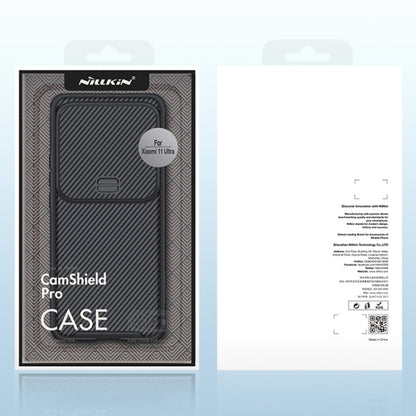 For Xiaomi Mi 11 Ultra NILLKIN Black Mirror Pro Series Camshield Full Coverage Dust-proof Scratch Resistant PC Case(Black) - Mi 11 Ultra Cases by NILLKIN | Online Shopping South Africa | PMC Jewellery