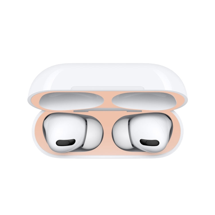 For Apple AirPods Pro Wireless Earphone Protective Case Metal Protective Sticker(Green) - Protective Sticker by PMC TechLife | Online Shopping South Africa | PMC TechLife