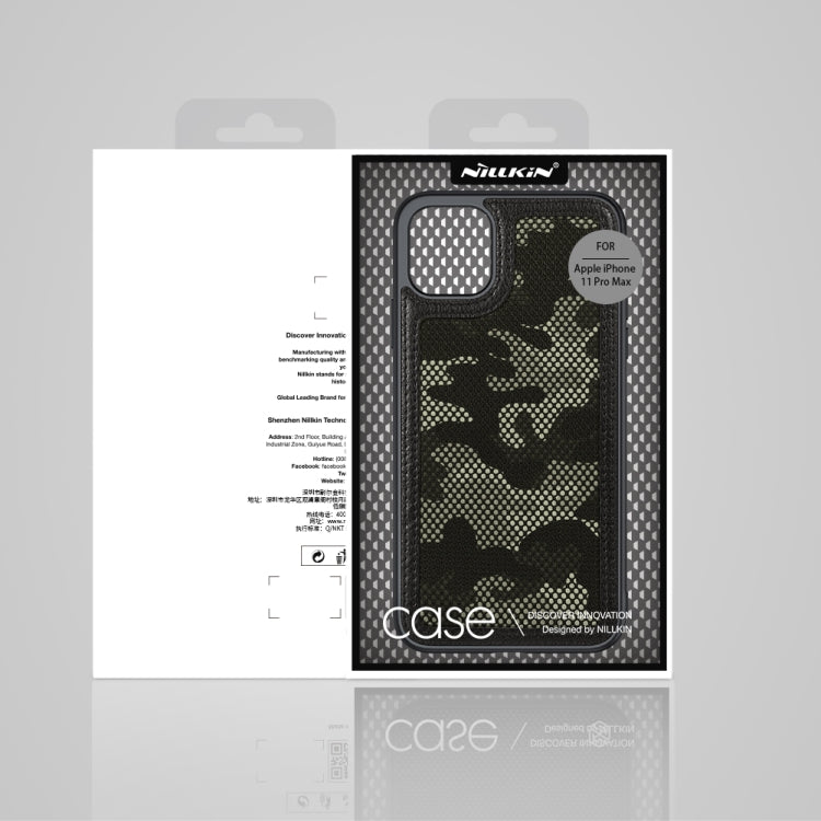 For iPhone 11 Pro Max NILLKIN Camo Shockproof Protective Case - iPhone 11 Pro Max Cases by NILLKIN | Online Shopping South Africa | PMC Jewellery