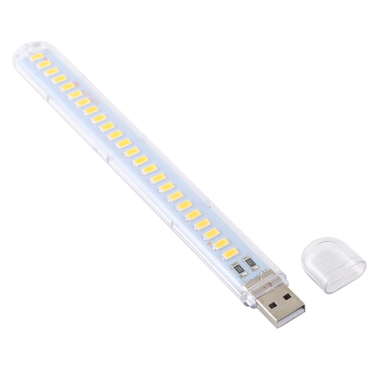 3W 24LEDs 5V 200LM USB LED Book Light Portable Night Light Warm Light - free shipping - PMC TechLife - Order now!
