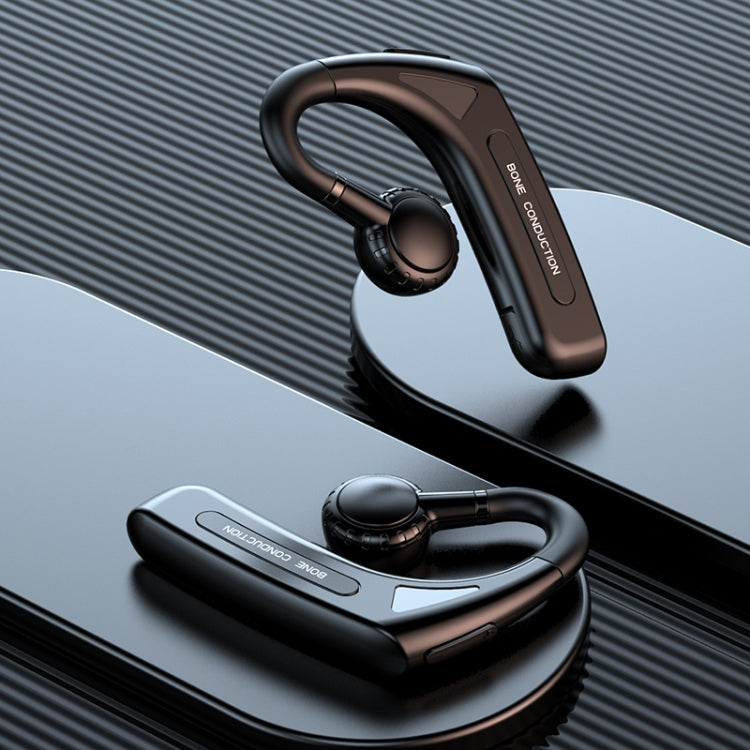 M-618 Bone Conduction Hanging Ear Stereo Bluetooth Headset(Black) - Bluetooth Earphone by PMC TechLife | Online Shopping South Africa | PMC TechLife