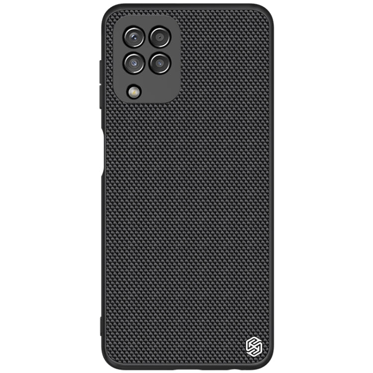 For Samsung Galaxy A22 4G LTE NILLKIN 3D Textured Nylon Fiber TPU Case(Black) - Galaxy Phone Cases by NILLKIN | Online Shopping South Africa | PMC Jewellery | Buy Now Pay Later Mobicred