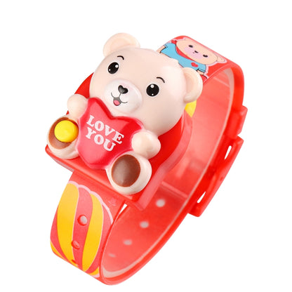 SKMEI 1748 Three-dimensional Cartoon Love-heart Bear LED Digital Display Electronic Watch for Children(Red) - LED Digital Watches by SKMEI | Online Shopping South Africa | PMC Jewellery | Buy Now Pay Later Mobicred