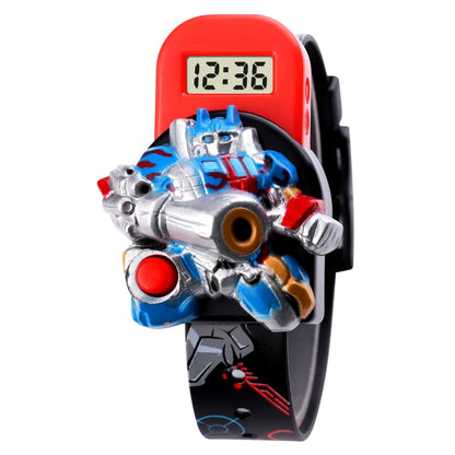 SKMEI 1750 Three-dimensional Cartoon Robot LED Digital Display Electronic Watch for Children(Black) - LED Digital Watches by SKMEI | Online Shopping South Africa | PMC Jewellery | Buy Now Pay Later Mobicred