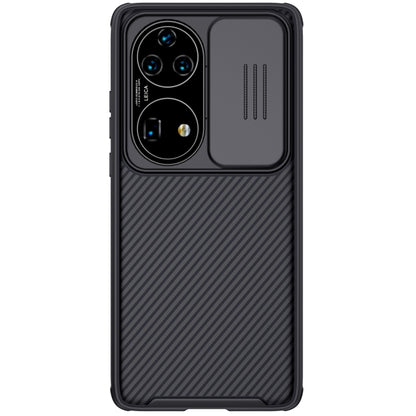 For Huawei P50 Pro NILLKIN Black Mirror Pro Series PC Camshield Full Coverage Dust-proof Scratch Resistant Case(Black) - Huawei Cases by NILLKIN | Online Shopping South Africa | PMC Jewellery