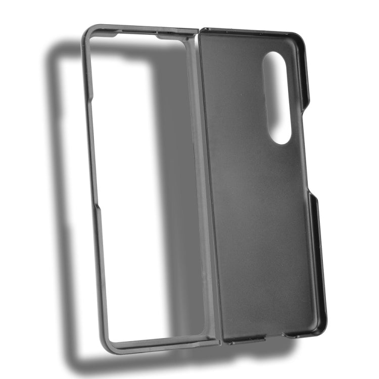 For Samsung Galaxy Z Fold3 5G Shockproof Sewing Cow Pattern Skin PC + PU + TPU Case(Red) - free shipping - PMC TechLife - Order now!