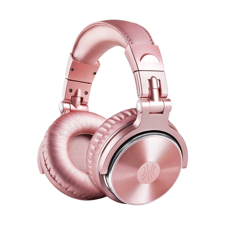 OneOdio Pro-10 Head-mounted Noise Reduction Wired Headphone with Microphone, Color:Rose Gold - Multimedia Headset by OneOdio | Online Shopping South Africa | PMC Jewellery