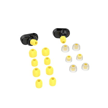 For Sony WF-1000XM4 / WF-1000XM3 Universal Earplug Sleeve Ear Cap Earmuffs(Yellow) - Anti-dust & Ear Caps by PMC Jewellery | Online Shopping South Africa | PMC Jewellery