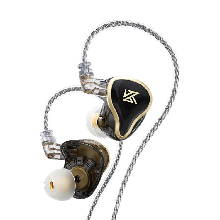 KZ ZAS 16-unit Ring Iron In-ear Wired Earphone, Standard Version(Black) - In Ear Wired Earphone by KZ | Online Shopping South Africa | PMC Jewellery | Buy Now Pay Later Mobicred