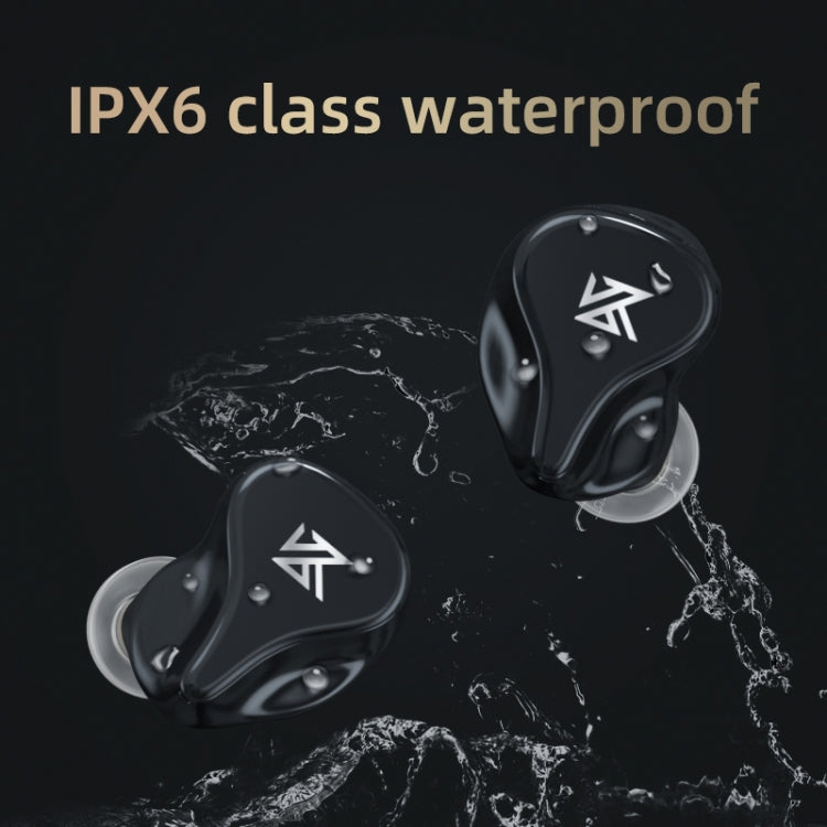 KZ Z1 Pro Dynamic True Wireless Bluetooth 5.2 Sports In-ear Earphone(Black) - In Ear Wired Earphone by KZ | Online Shopping South Africa | PMC Jewellery | Buy Now Pay Later Mobicred