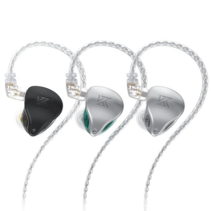 KZ AST 24-unit Balance Armature Monitor HiFi In-Ear Wired Earphone No Mic(Green) - In Ear Wired Earphone by KZ | Online Shopping South Africa | PMC Jewellery | Buy Now Pay Later Mobicred