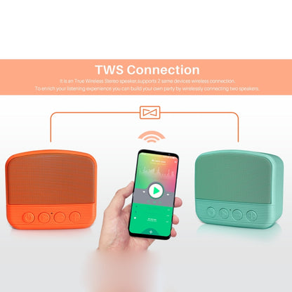 New Rixing NR-101 Mini TWS Bluetooth Speaker(Blue) - Mini Speaker by New Rixing | Online Shopping South Africa | PMC Jewellery