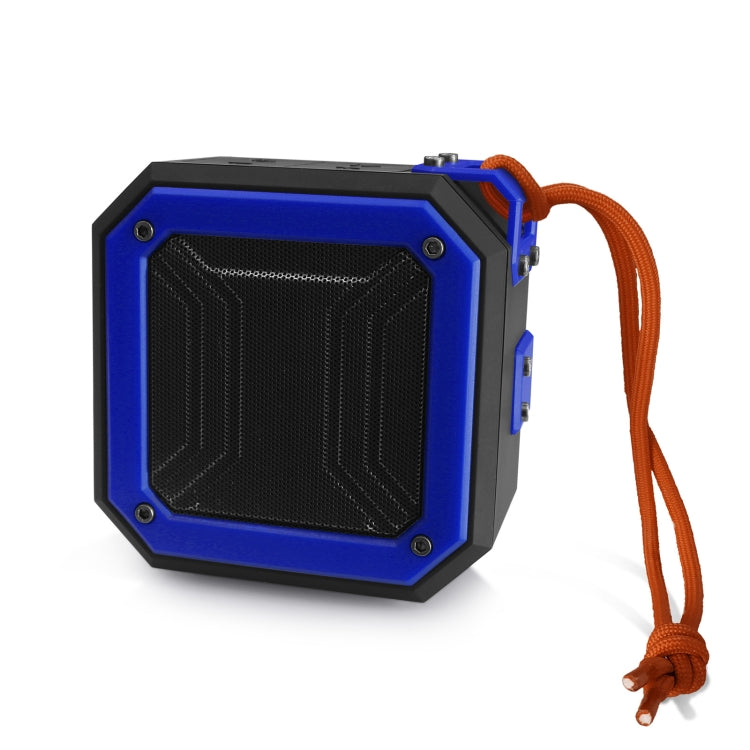 New Rixing NR-103 Mini TWS Bluetooth Speaker with Lanyard(Blue) - Desktop Speaker by NewRixing | Online Shopping South Africa | PMC Jewellery | Buy Now Pay Later Mobicred