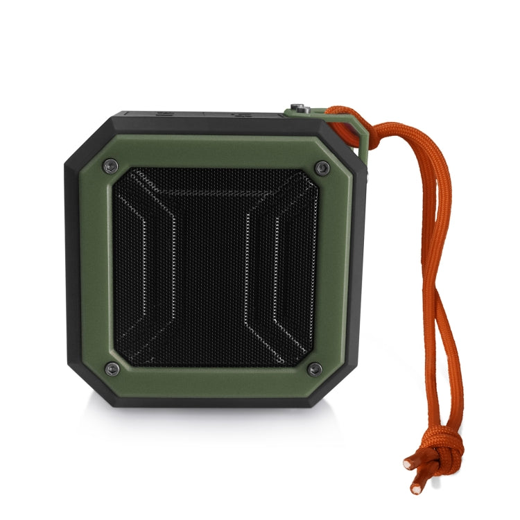 New Rixing NR-103 Mini TWS Bluetooth Speaker with Lanyard(Green) - Desktop Speaker by NewRixing | Online Shopping South Africa | PMC TechLife | Buy Now Pay Later Mobicred