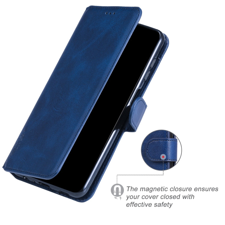 For Tecno Spark 6 Go Classic Calf Texture PU + TPU Horizontal Flip Leather Case with Holder & Card Slots & Wallet(Blue) - More Brand by PMC TechLife | Online Shopping South Africa | PMC TechLife | Buy Now Pay Later Mobicred
