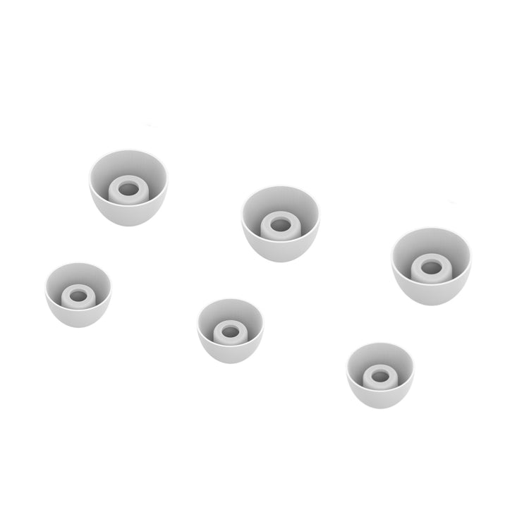For Samsung Galaxy Buds2 Wireless Earphone Silicone Earplug Sleeve Ear Cap Earmuffs(White) - Anti-dust & Ear Caps by PMC TechLife | Online Shopping South Africa | PMC TechLife