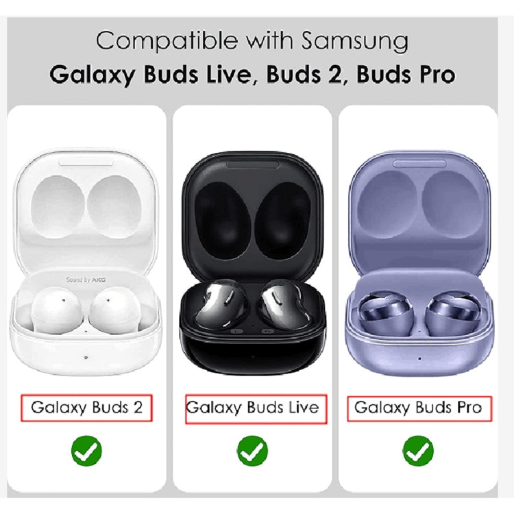 For Samsung Galaxy Buds Live / Buds 2 / Buds Pro / Buds 2 Pro Thunder Battlegear Anti-fall Earphones Protective Case with Switch (Brown) - Samsung Earphone Case by PMC TechLife | Online Shopping South Africa | PMC TechLife