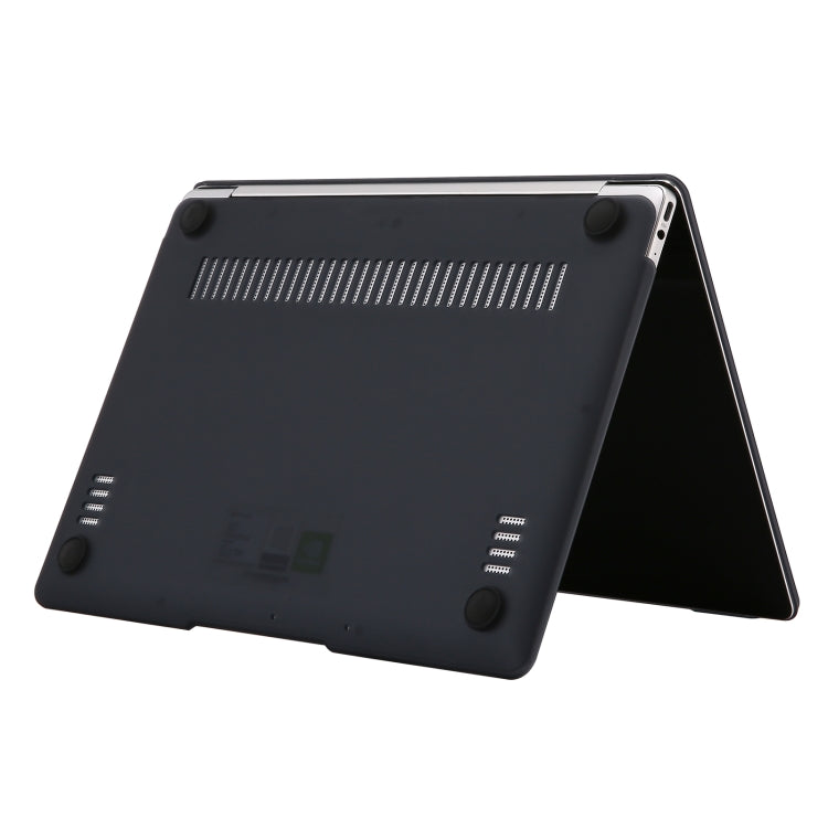 For Huawei MateBook D 15 / MagicBook 15 / X15 Shockproof Frosted Laptop Protective Case(Black) - 15 inch by PMC TechLife | Online Shopping South Africa | PMC TechLife