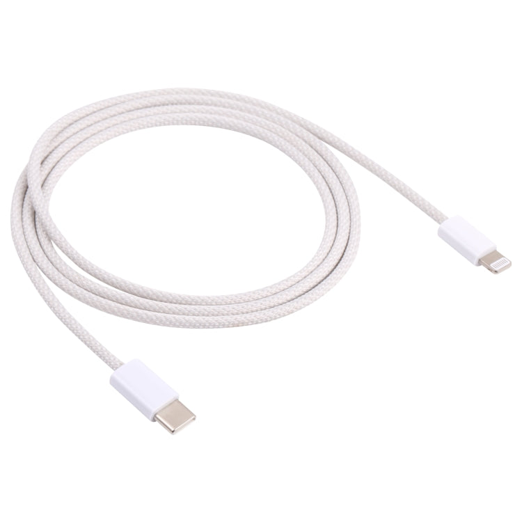 12W PD USB-C / Type-C to 8 Pin Data Cable, Cable Length: 1m(White) - 2 in 1 Cable by PMC Jewellery | Online Shopping South Africa | PMC Jewellery