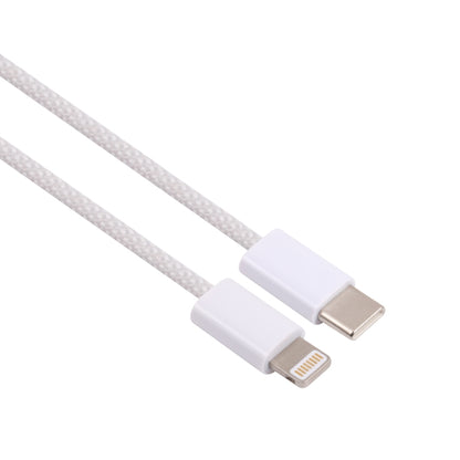 12W PD USB-C / Type-C to 8 Pin Data Cable, Cable Length: 1m(White) - 2 in 1 Cable by PMC Jewellery | Online Shopping South Africa | PMC Jewellery