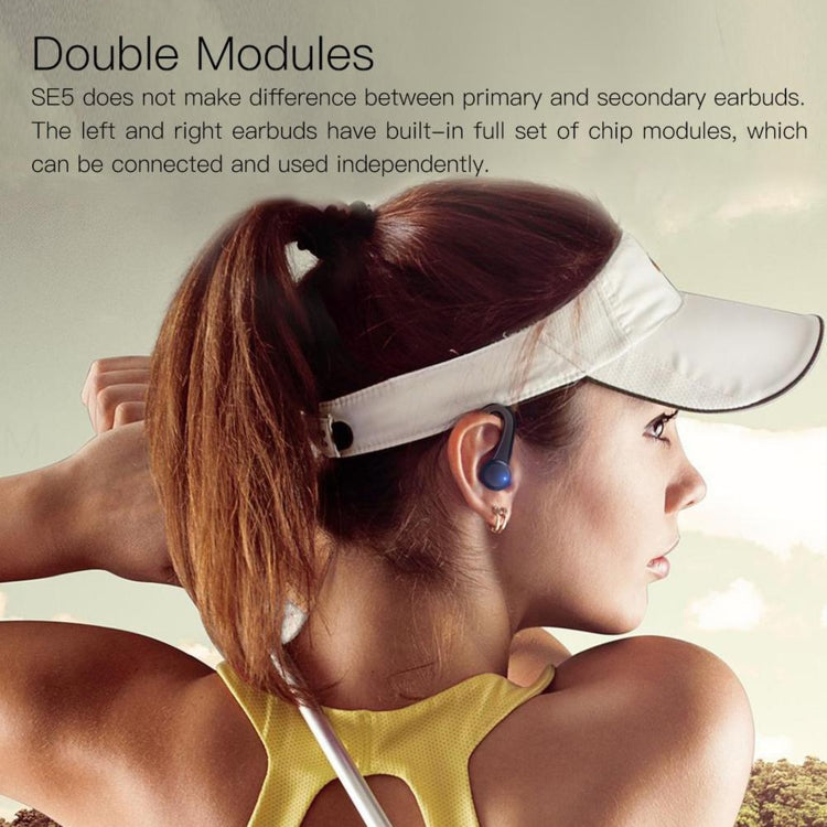 JAKCOM SE5 True Wireless Sport Bluetooth Earphone(Black) - Sport Earphone by JAKCOM | Online Shopping South Africa | PMC TechLife | Buy Now Pay Later Mobicred