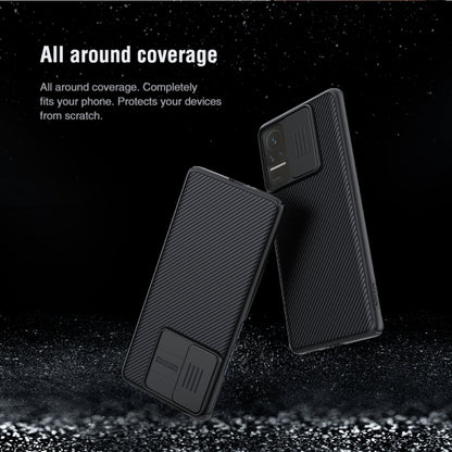 For Xiaomi Civi NILLKIN Black Mirror Series Camshield PC Phone Case(Black) - Xiaomi Cases by NILLKIN | Online Shopping South Africa | PMC Jewellery | Buy Now Pay Later Mobicred