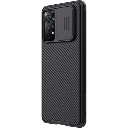 For Xiaomi Redmi Note 11 Pro Global / 11 Pro Global 5G / 11 Pro+ 5G India / 11E Pro 5G NILLKIN Black Mirror Pro Camshield PC Case (Black) - Xiaomi Cases by NILLKIN | Online Shopping South Africa | PMC Jewellery | Buy Now Pay Later Mobicred