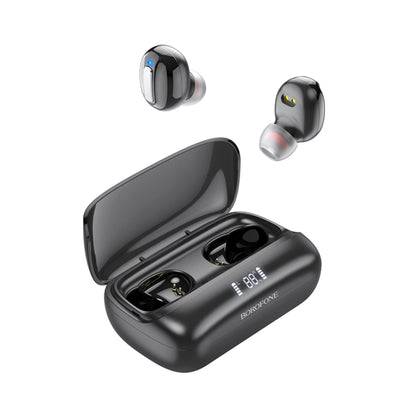 Borofone BE55 Perfect Wireless Bluetooth Earphone(Black) - Bluetooth Earphone by Borofone | Online Shopping South Africa | PMC Jewellery | Buy Now Pay Later Mobicred