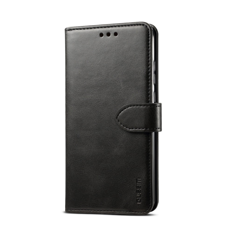 For iPhone 8 Plus / 7 Plus GUSSIM Magnetic Horizontal Flip Leather Case with Holder & Card Slots & & Wallet(Black) - More iPhone Cases by GUSSIM | Online Shopping South Africa | PMC TechLife | Buy Now Pay Later Mobicred