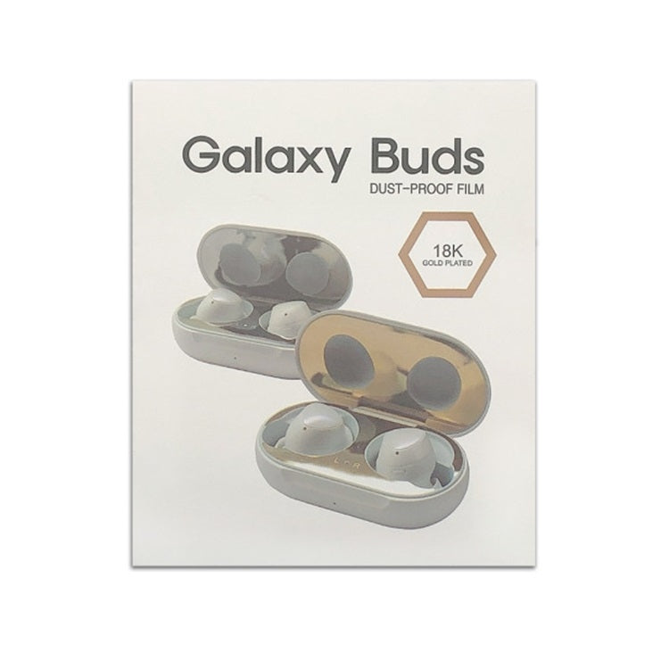 For Galaxy Buds Wireless Bluetooth Earphone Metal Protective Sticker(Red) - Protective Sticker by PMC TechLife | Online Shopping South Africa | PMC TechLife