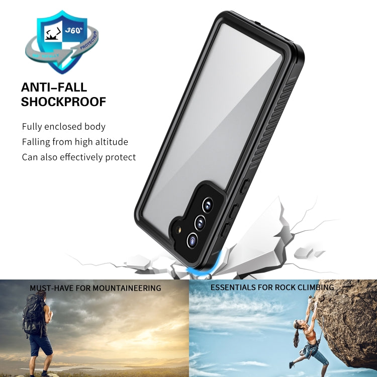 For Samsung Galaxy S21 FE 5G RedPepper Shockproof Water-resistant PC + TPU Phone Case(Black) - Galaxy Phone Cases by RedPepper | Online Shopping South Africa | PMC TechLife | Buy Now Pay Later Mobicred