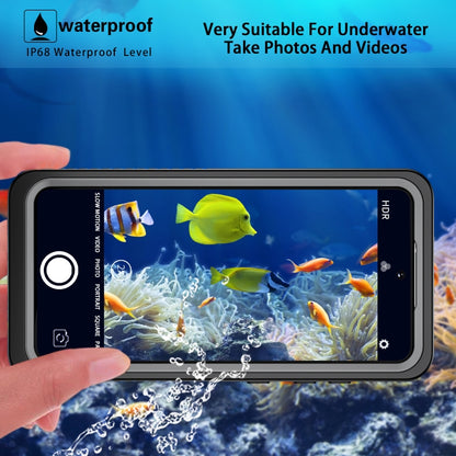 For Samsung Galaxy S21 FE 5G RedPepper Shockproof Waterproof PC + TPU Phone Case(Black) - Galaxy Phone Cases by RedPepper | Online Shopping South Africa | PMC Jewellery | Buy Now Pay Later Mobicred