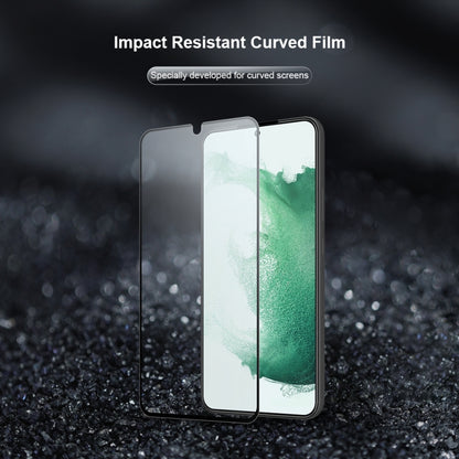 For Samsung Galaxy S22+ 5G NILLKIN Impact Resistant CurvedSurface Tempered Glass Film - Galaxy S22+ 5G Tempered Glass by NILLKIN | Online Shopping South Africa | PMC Jewellery | Buy Now Pay Later Mobicred