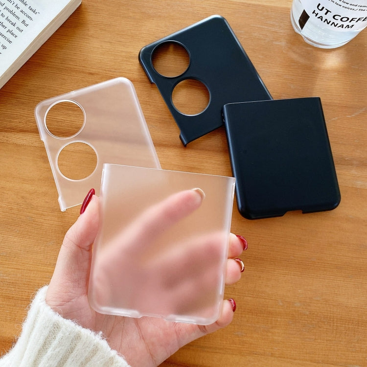 For Huawei P50 Pocket Frosted PC Folding Phone Case(Transparent) - free shipping - PMC TechLife - Order now!