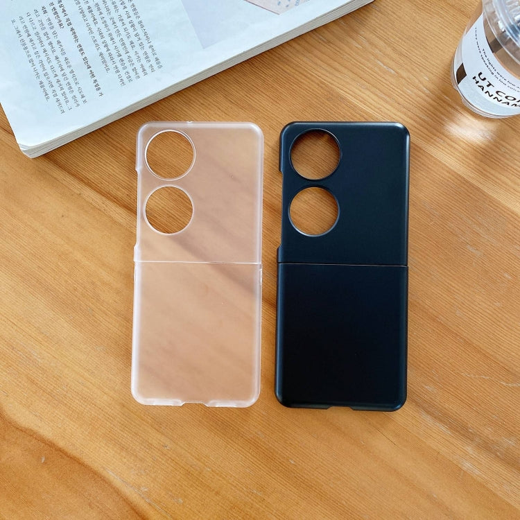 For Huawei P50 Pocket Frosted PC Folding Phone Case(Transparent) - free shipping - PMC TechLife - Order now!
