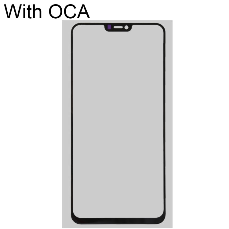 For vivo X21 / X21i Front Screen Outer Glass Lens with OCA Optically Clear Adhesive - free shipping - PMC TechLife - Order now!