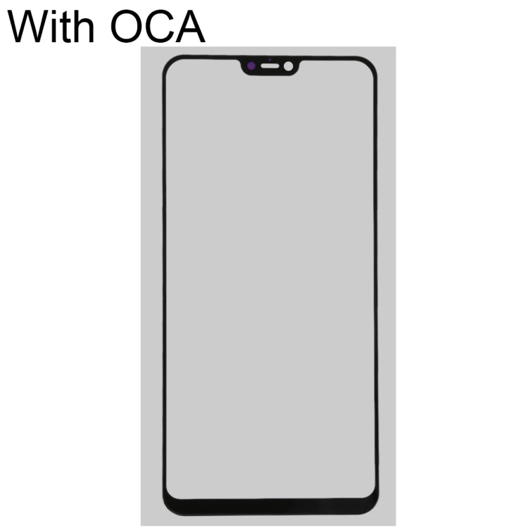 Front Screen Outer Glass Lens with OCA Optically Clear Adhesive for Xiaomi Redmi Note 6 / Mi 8 Lite - free shipping - PMC TechLife - Order now!