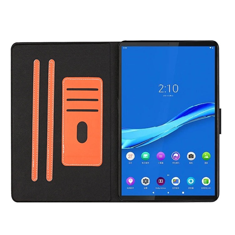 For Samsung Galaxy Tab A8 10.5 2021 Pure Color Leather Tablet Case(Orange) - free shipping - PMC TechLife - Order now!