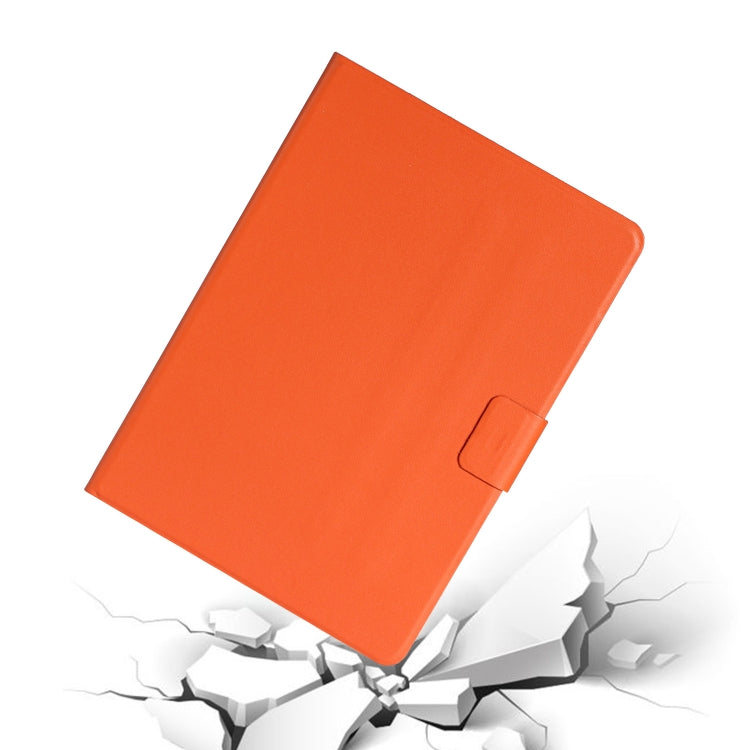 For Samsung Galaxy Tab A8 10.5 2021 Pure Color Leather Tablet Case(Orange) - free shipping - PMC TechLife - Order now!