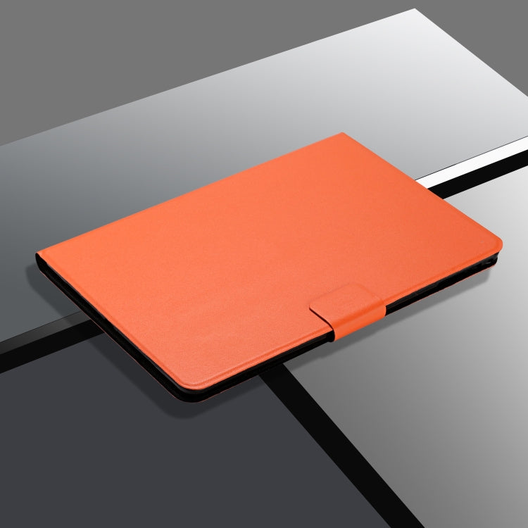 For Samsung Galaxy Tab A8 10.5 2021 Pure Color Leather Tablet Case(Orange) - free shipping - PMC TechLife - Order now!
