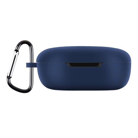 For Xiaomi Redmi Buds 4 Lite Silicone Earphone Protective Case with Hook (Midnight Blue) - Xiaomi Earphone Case by PMC Jewellery | Online Shopping South Africa | PMC Jewellery