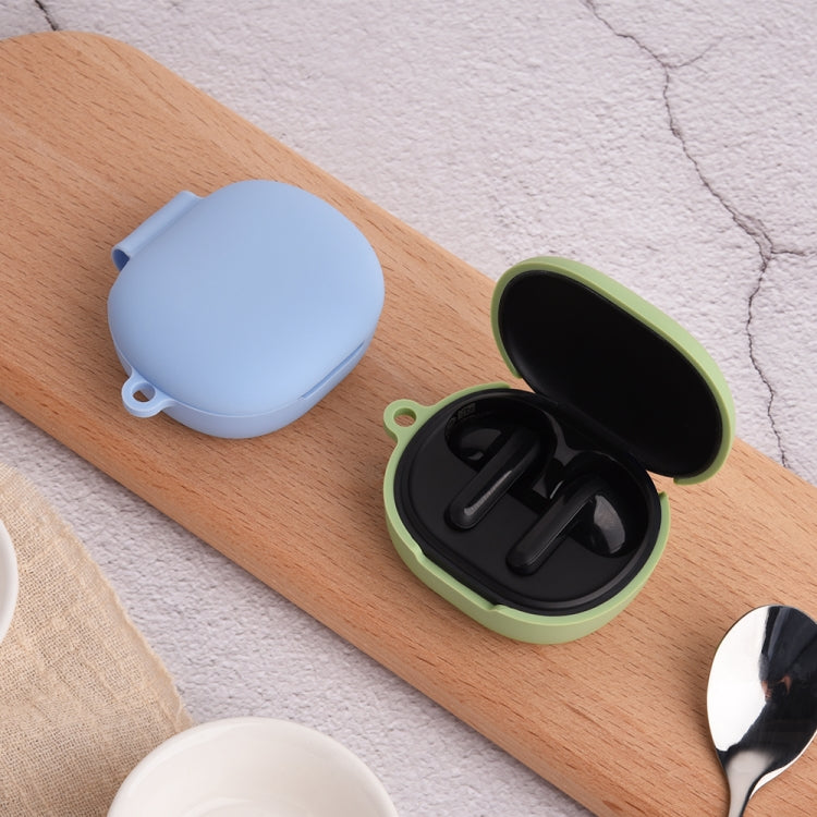 For Xiaomi Redmi Buds 4 Lite Silicone Earphone Protective Case with Hook (Midnight Blue) - Xiaomi Earphone Case by PMC TechLife | Online Shopping South Africa | PMC TechLife