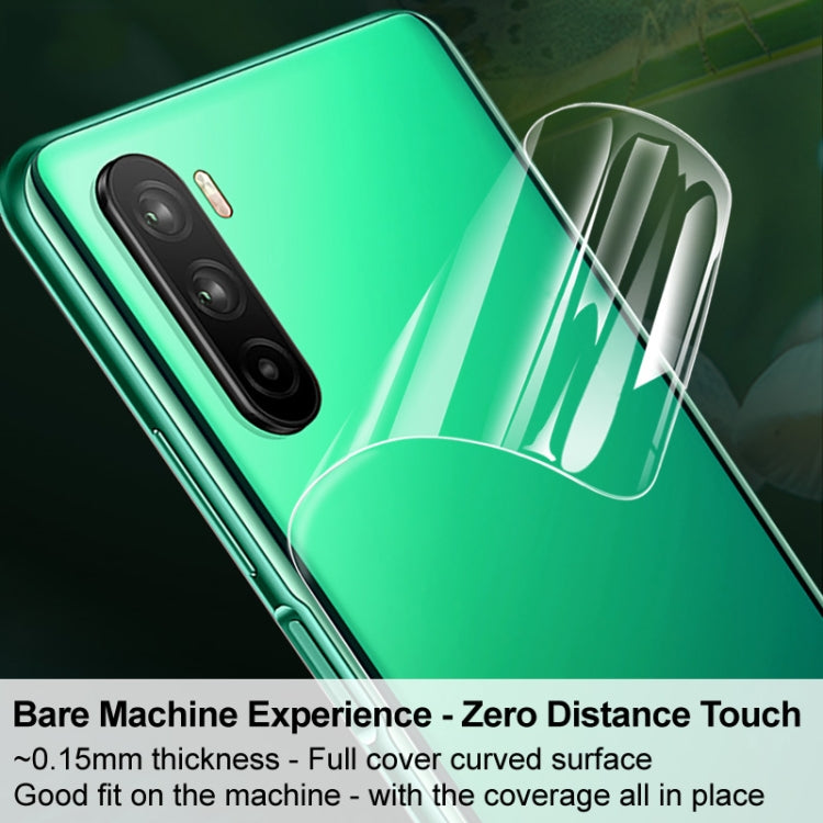 For Samsung Galaxy S22 Ultra 5G 2pcs imak Curved Full Screen Hydrogel Film Back Protector - Galaxy S22 Ultra 5G Tempered Glass by imak | Online Shopping South Africa | PMC TechLife | Buy Now Pay Later Mobicred