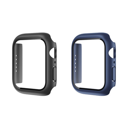 ROCK 2 in 1 PC Frame + Film Protector Case For  Apple Watch Series 6 & SE & 5 & 4 40mm(Black) - Watch Cases by ROCK | Online Shopping South Africa | PMC Jewellery | Buy Now Pay Later Mobicred