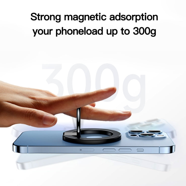 wlons Magnetic 360 Degree Rotatable Mobile Phone Ring Holder(White) - Ring Holder by wlons | Online Shopping South Africa | PMC Jewellery | Buy Now Pay Later Mobicred